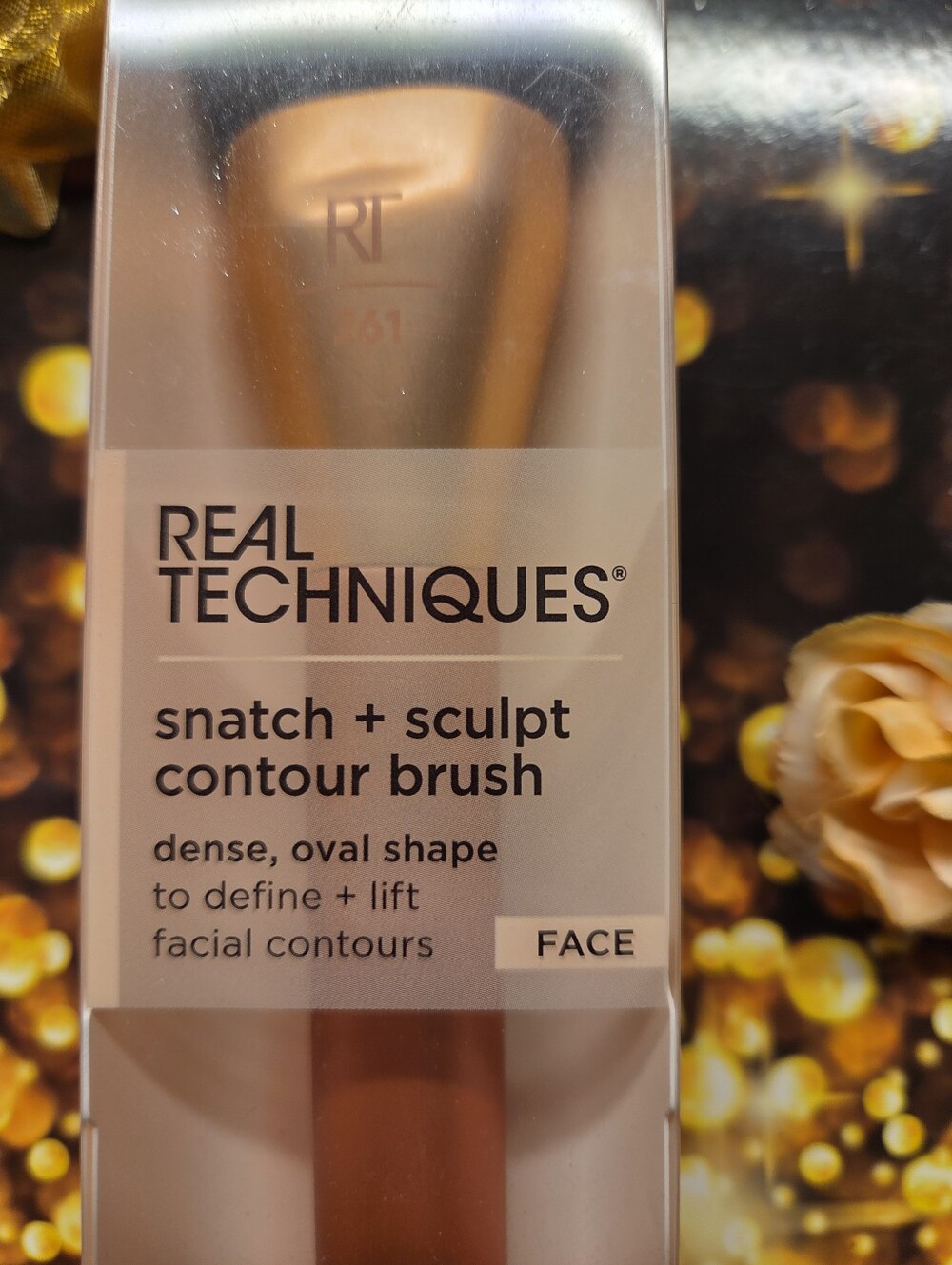 NWT Real Techniques Snatch + Sculpt Contour Makeup Brush #261 - Picture 3 of 10